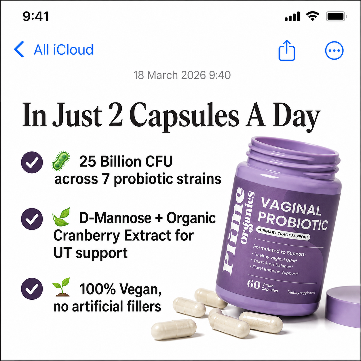 Vaginal Probiotic