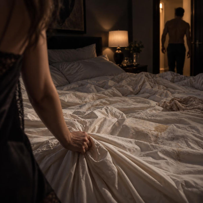 A woman worried about vaginal odor