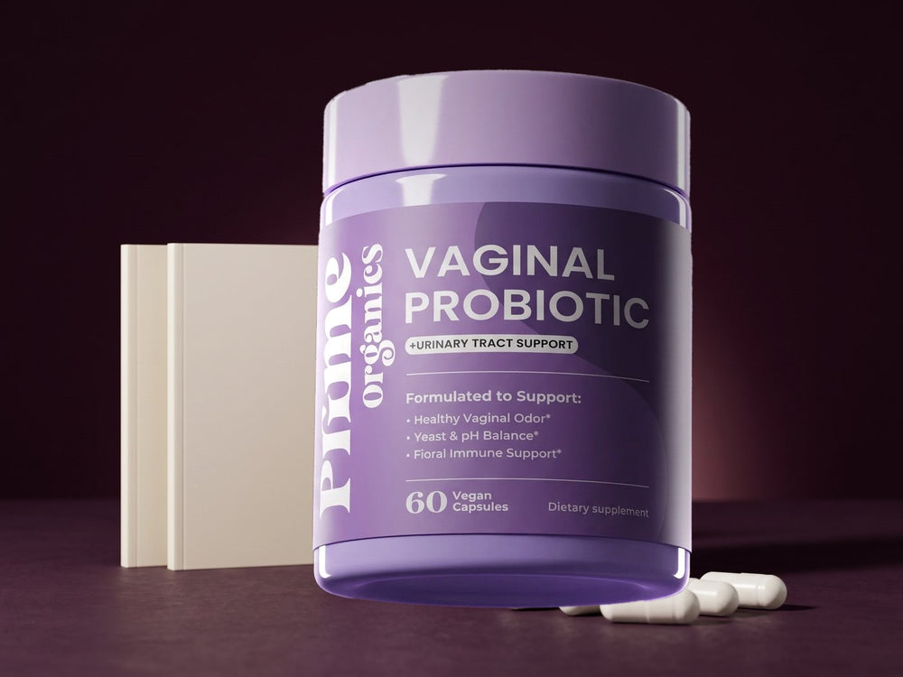 Prime Organics Vaginal Probiotic with capsules