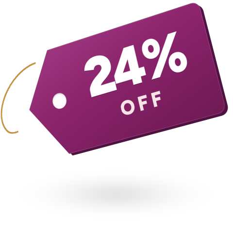 24% Subscriber Discount