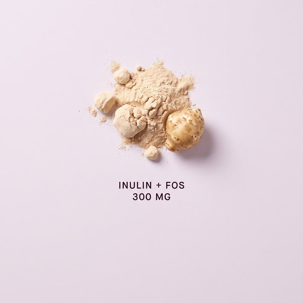 Inulin and FOS prebiotic blend, 300 mg