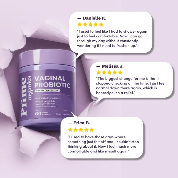 Customer reviews of Prime Organics Vaginal Probiotic